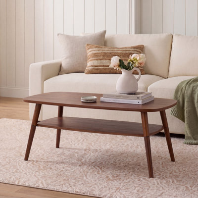 Wade Logan® Cabel 2 Tier Coffee Table & Reviews | Wayfair